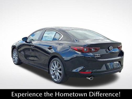 Jet Black Mica 2026 Mazda Mazda3 FWD w/Preferred Package