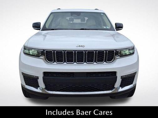 Bright White Clearcoat 2021 Jeep Grand Cherokee L Limited