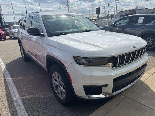 Bright White Clearcoat 2021 Jeep Grand Cherokee L Limited