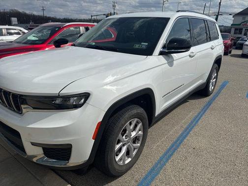 Bright White Clearcoat 2021 Jeep Grand Cherokee L Limited
