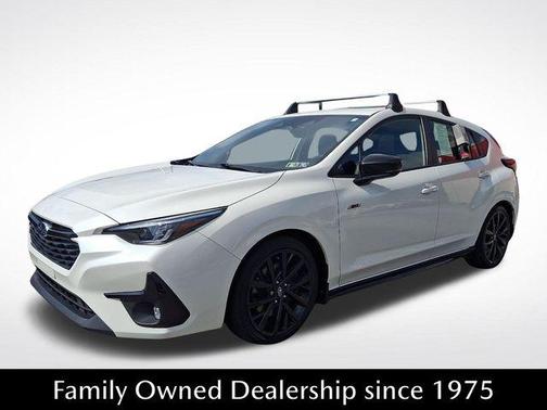 Crystal White Pearl 2024 Subaru Impreza RS