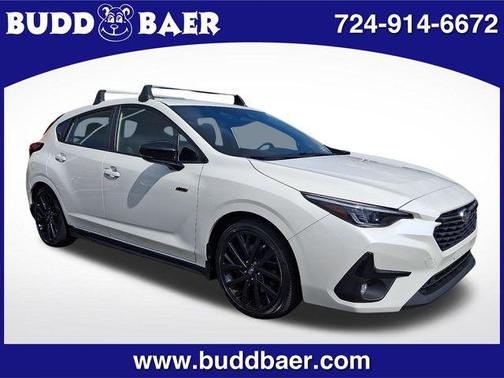 Crystal White Pearl 2024 Subaru Impreza RS