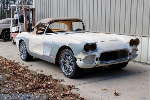 Roman Red 1961 Chevrolet Corvette Convertible