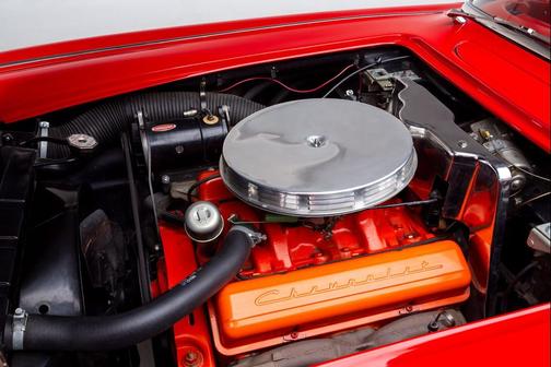 Red 1959 Chevrolet Corvette Convertible