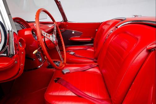 Red 1959 Chevrolet Corvette Convertible