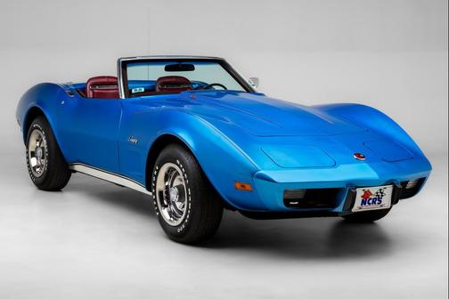 Bright Blue Metallic 1975 Chevrolet Corvette Base