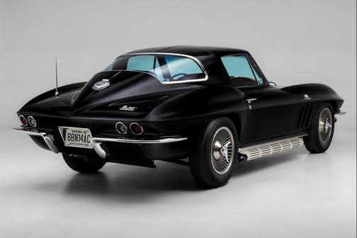 Tuxedo Black 1966 Chevrolet Corvette Base