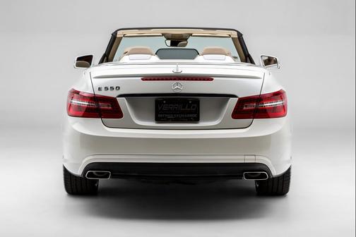 White 2011 Mercedes-Benz E-Class Convertible