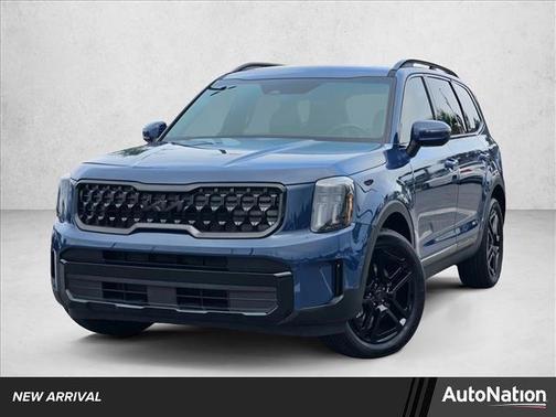 Midnight Lake Blue 2025 Kia Telluride EX X-Line