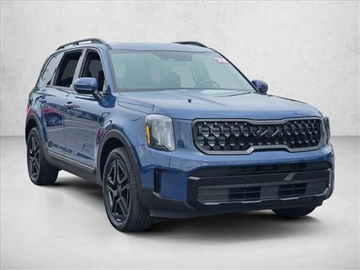 Midnight Lake Blue 2025 Kia Telluride EX X-Line