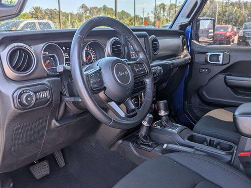 Ocean Blue Metallic Clearcoat 2019 Jeep Wrangler Unlimited Sport