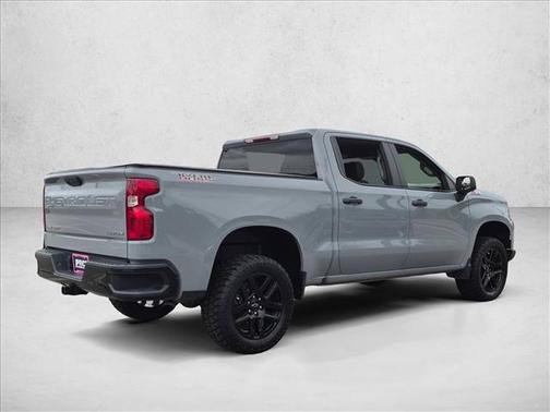 Slate Gray Metallic 2024 Chevrolet Silverado 1500 Custom Trail Boss