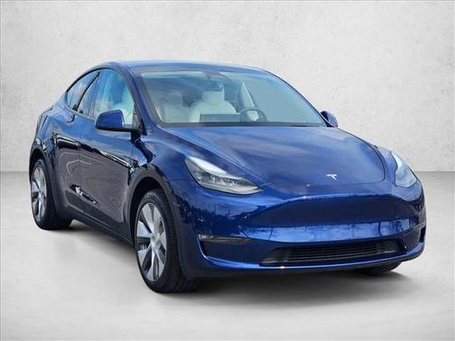 Deep Blue Metallic 2024 Tesla Model Y Long Range Dual Motor All-Wheel Drive