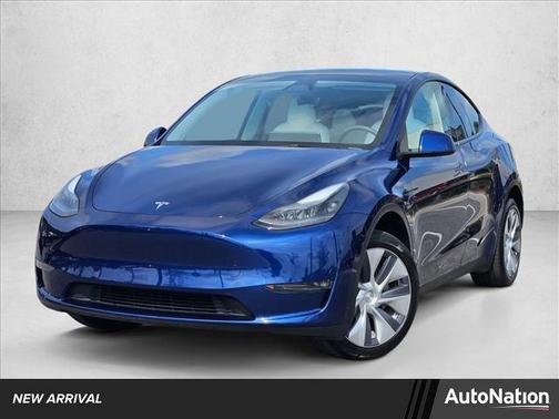 Deep Blue Metallic 2024 Tesla Model Y Long Range Dual Motor All-Wheel Drive
