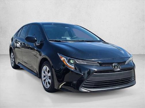 Midnight Black Metallic 2023 Toyota Corolla LE