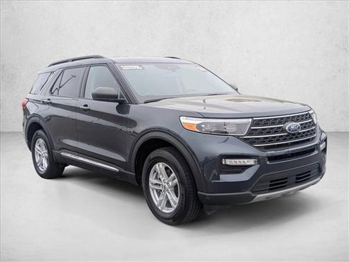 Stone Blue Metallic 2023 Ford Explorer XLT