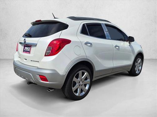 White Pearl Tricoat 2014 Buick Encore Leather