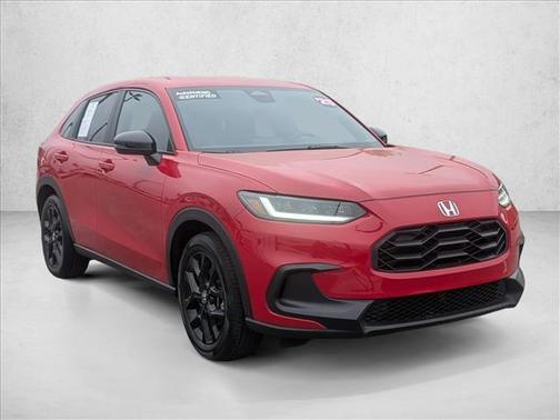 Milano Red 2025 Honda HR-V AWD Sport