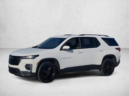 Summit White 2023 Chevrolet Traverse LT Cloth