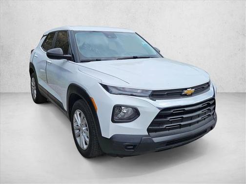 Summit White 2021 Chevrolet Trailblazer LS