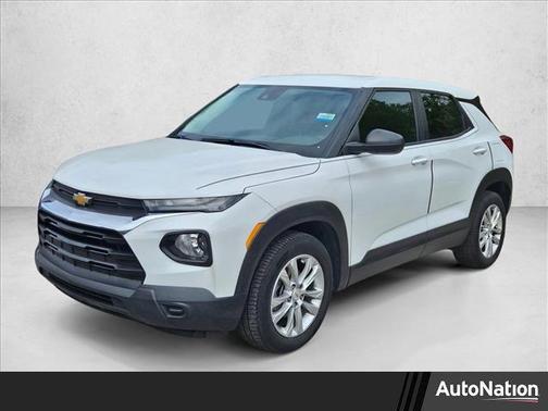 Summit White 2021 Chevrolet Trailblazer LS