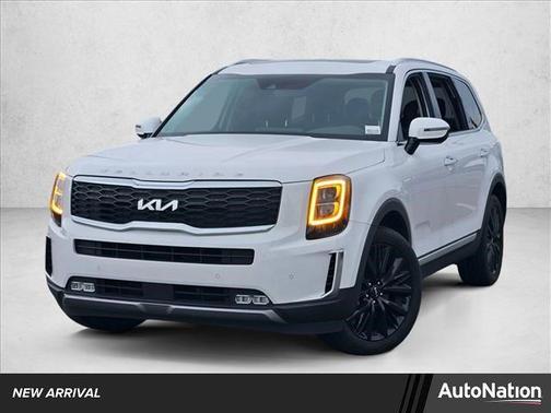 Glacial White Pearl 2022 Kia Telluride SX