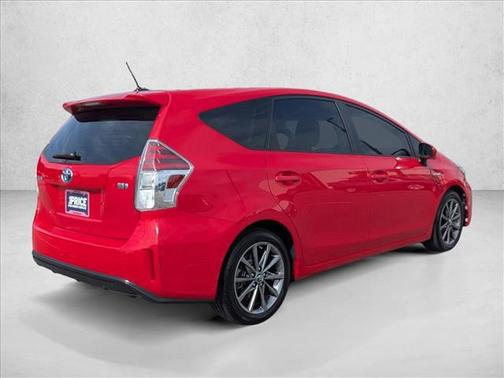 Absolutely Red 2016 Toyota Prius v Five