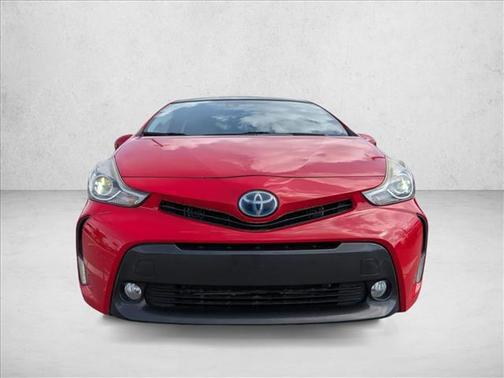 Absolutely Red 2016 Toyota Prius v Five