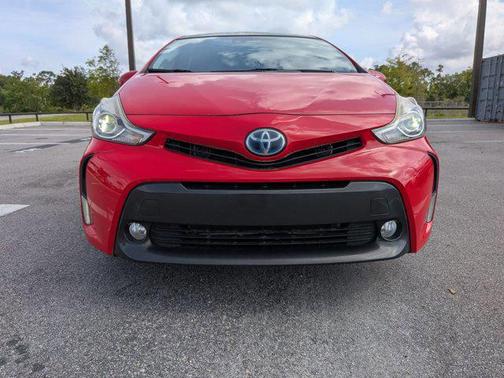 Absolutely Red 2016 Toyota Prius v Five