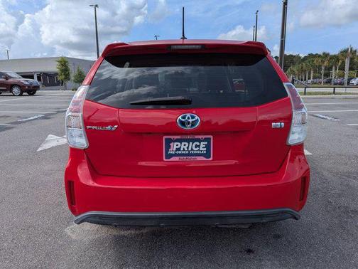 Absolutely Red 2016 Toyota Prius v Five