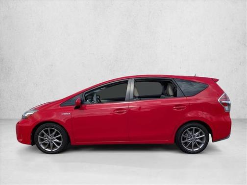 Absolutely Red 2016 Toyota Prius v Five