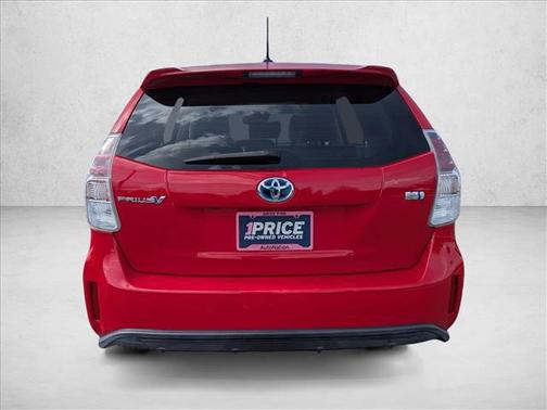 Absolutely Red 2016 Toyota Prius v Five