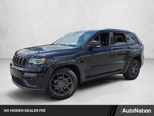 Diamond Black Crystal Pearlcoat 2020 Jeep Grand Cherokee Limited X