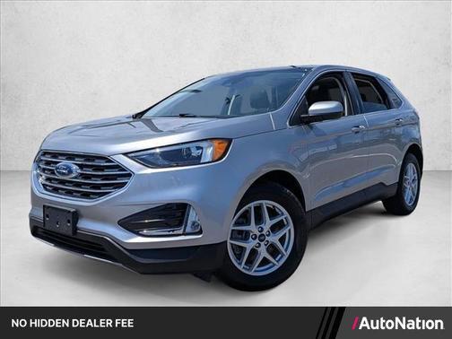 Iconic Silver Metallic 2022 Ford Edge SEL