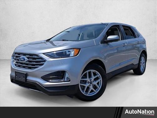 Iconic Silver Metallic 2022 Ford Edge SEL