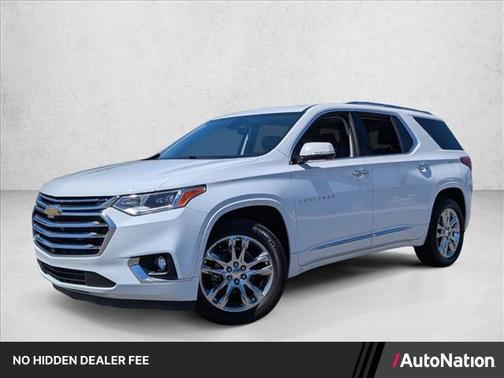 Summit White 2020 Chevrolet Traverse High Country