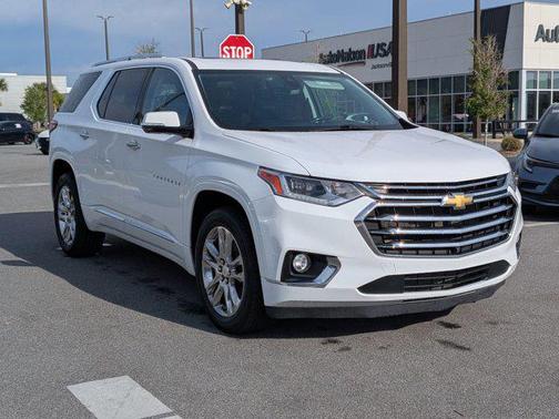 Summit White 2020 Chevrolet Traverse High Country