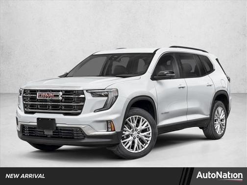 Summit White 2025 GMC Acadia AWD Elevation
