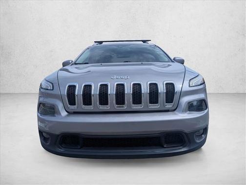 Billet Silver Metallic Clearcoat 2017 Jeep Cherokee Latitude