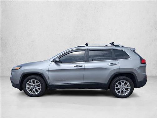Billet Silver Metallic Clearcoat 2017 Jeep Cherokee Latitude