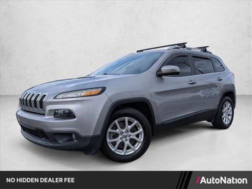 Billet Silver Metallic Clearcoat 2017 Jeep Cherokee Latitude