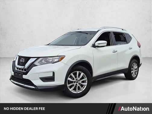 Glacier White 2020 Nissan Rogue SV