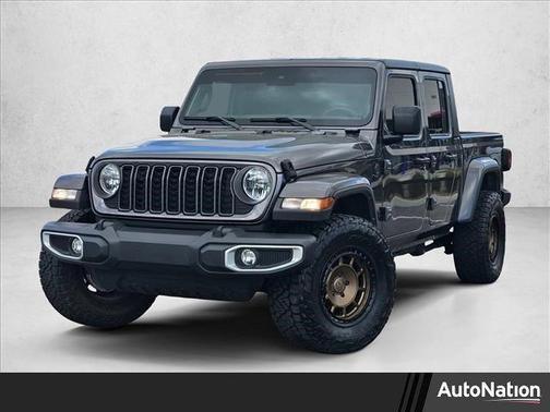 Granite Crystal Metallic Clearcoat 2024 Jeep Gladiator Sport S