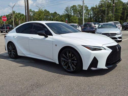 Ultra White 2025 Lexus IS 350 F Sport