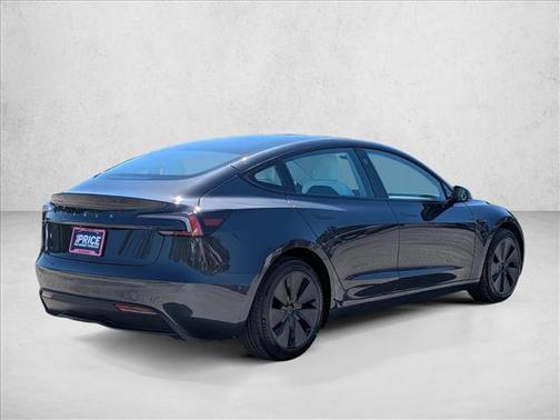 Stealth Grey 2025 Tesla Model 3 Long Range