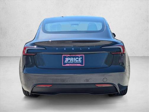 Stealth Grey 2025 Tesla Model 3 Long Range