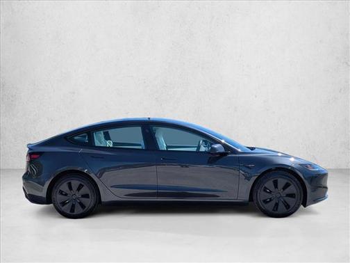 Stealth Grey 2025 Tesla Model 3 Long Range