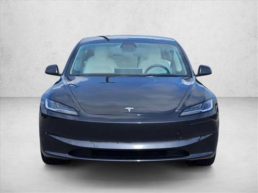 Stealth Grey 2025 Tesla Model 3 Long Range