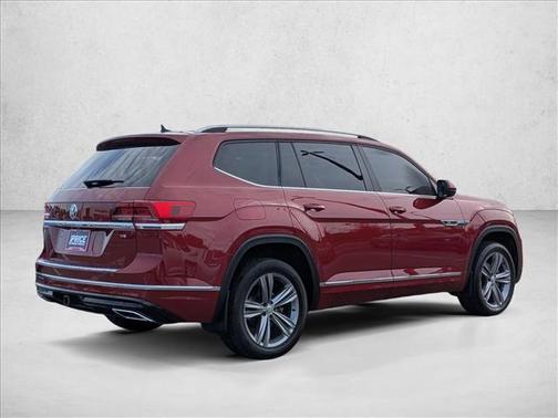 Fortana Red Metallic 2019 Volkswagen Atlas 3.6L SE w/Technology