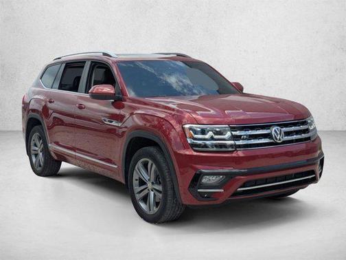 Fortana Red Metallic 2019 Volkswagen Atlas 3.6L SE w/Technology